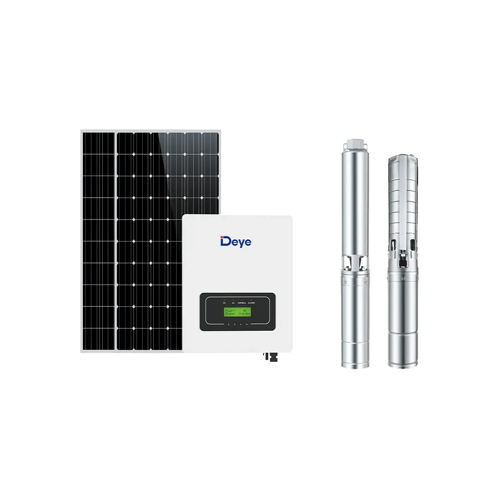 Pompe immergée solaire hybride AC/DC 3″