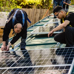 Installation de systèmes solaires